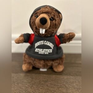 Roots Brown Beaver Plush Toy